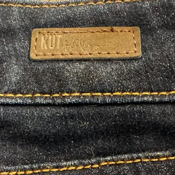 KUT from the Kloth Diana Skinny Jeans, Blinding W/Euro Base Wash, Size 24W - Picture 3 of 8